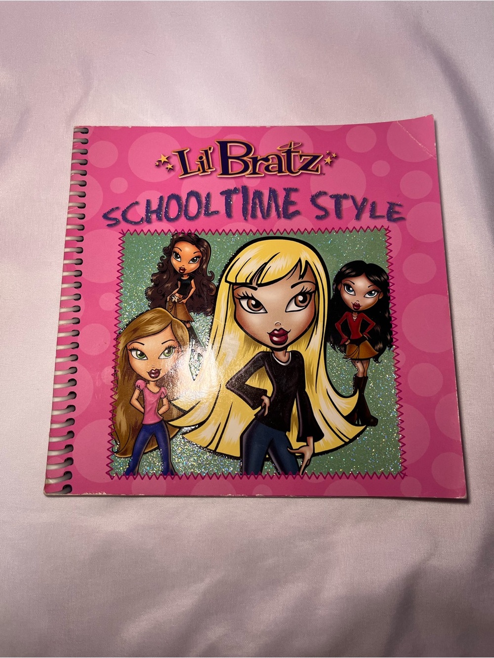 Vintage Lil’ Bratz SchoolTime Style Activity Book 2004 Paperback First Edition